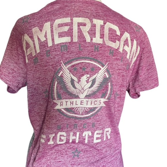 Affliction American Fighter Scoop Neck Tee - Picture 6 of 8